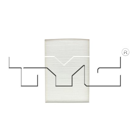 TYC PRODUCTS Tyc Cabin Air Filter, 800087P 800087P